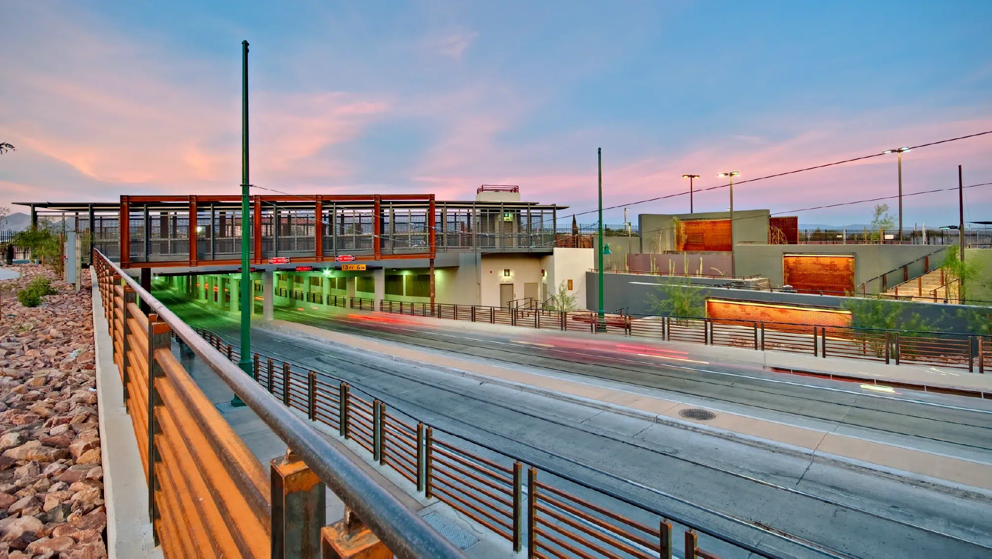 Photo of the Fourth Avenue Underpass and Railroad Bridge